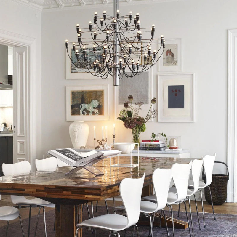 Modern Metal Chandelier