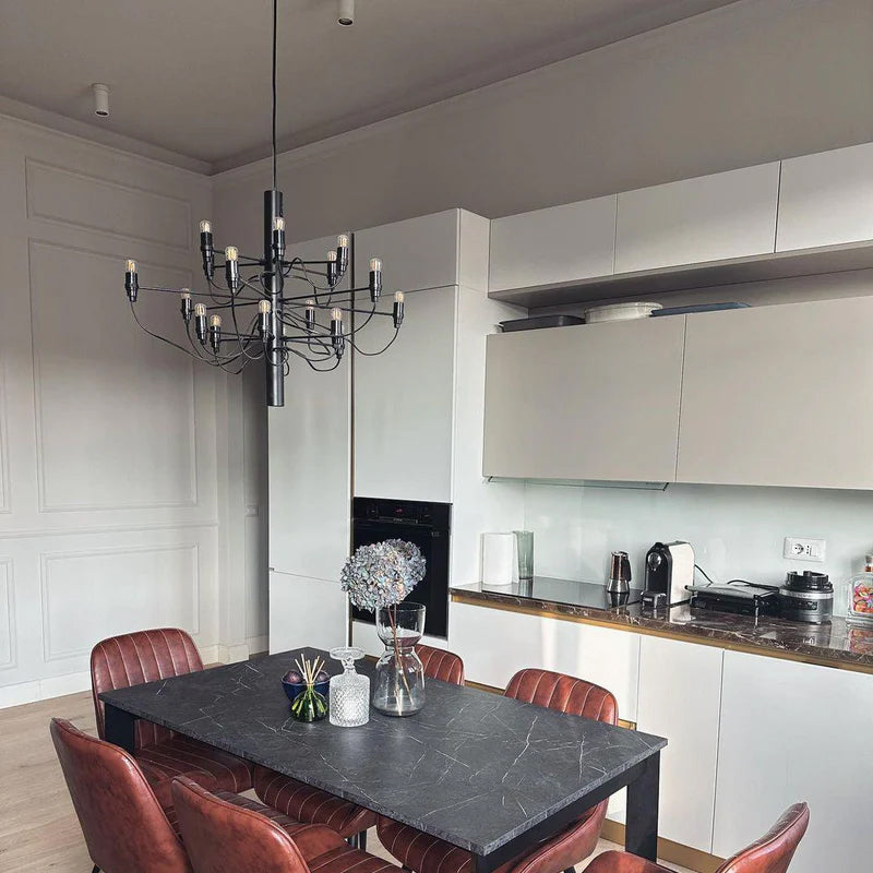 Modern Metal Chandelier