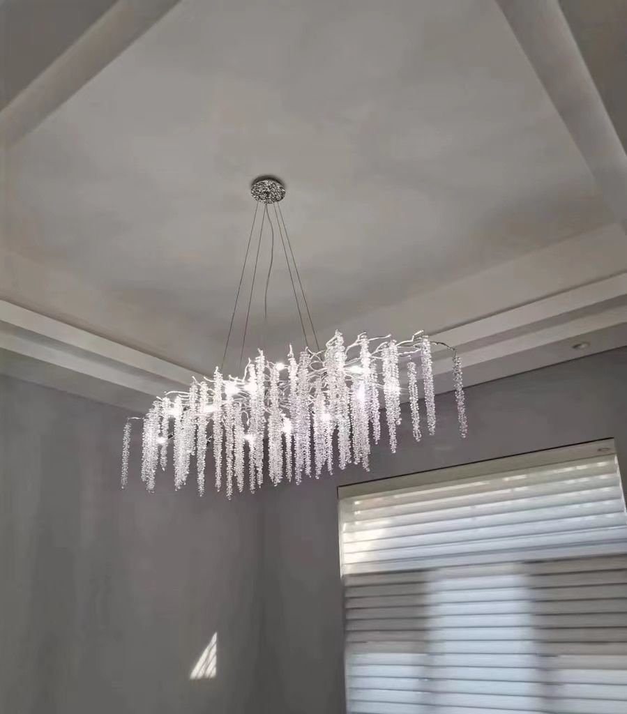 Branch Crystal Icicle Chandelier