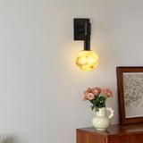 Obra Alabaster Globe Wall Sconce