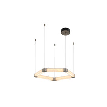 Ola Single Ring Alabaster Chandelier