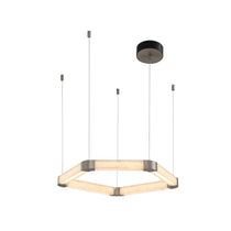 Ola Single Ring Alabaster Chandelier