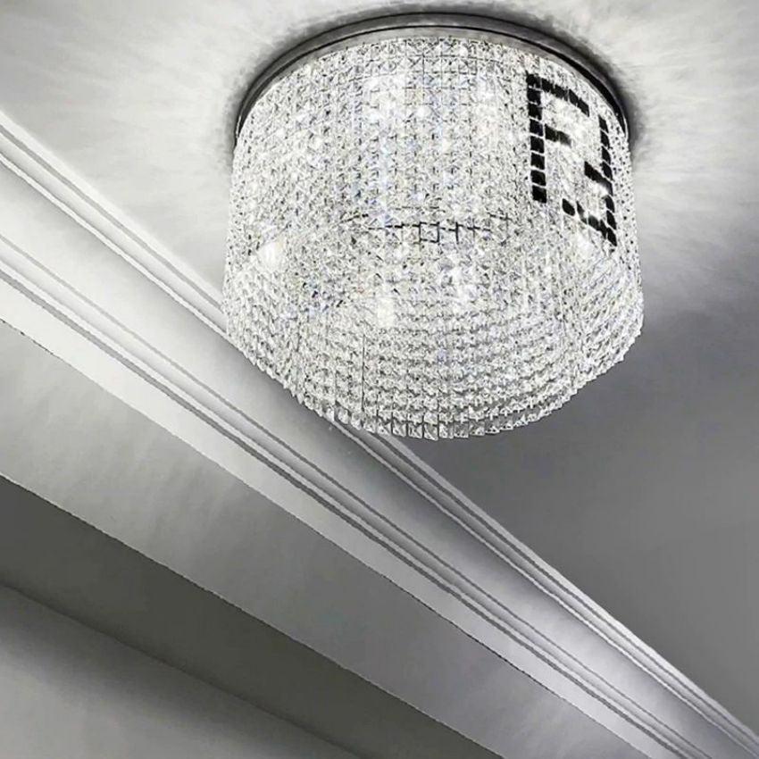 Round Crystal Chandelier