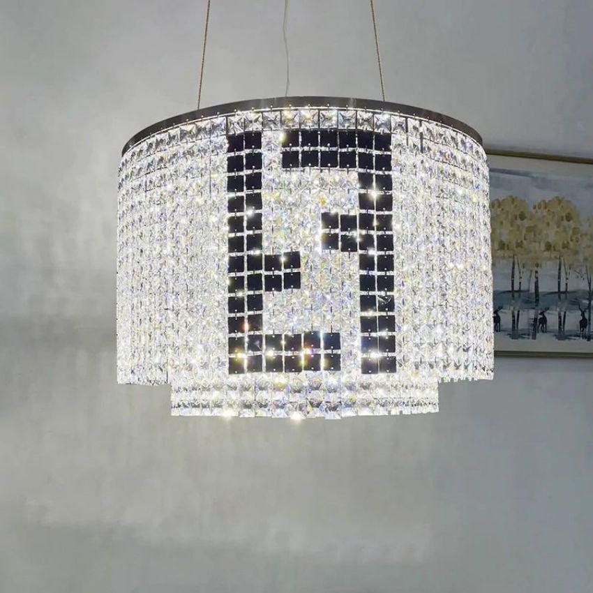 Round Crystal Chandelier