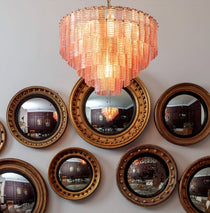 Opalora Pink Murano Glass Chandelier
