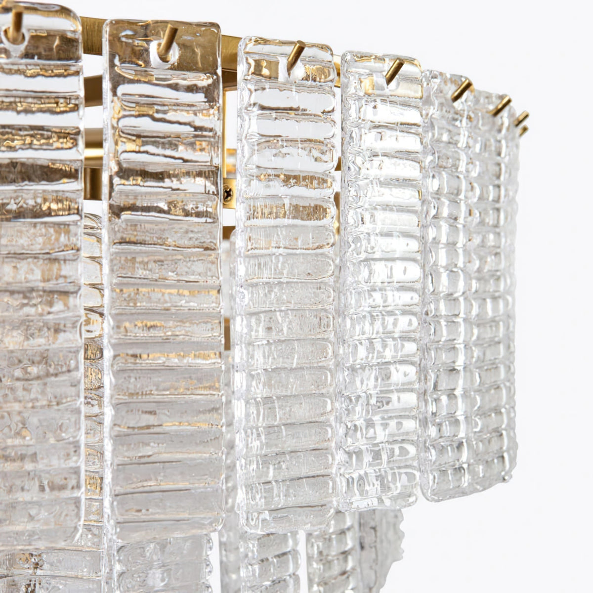 Opalora Pink Murano Glass Chandelier
