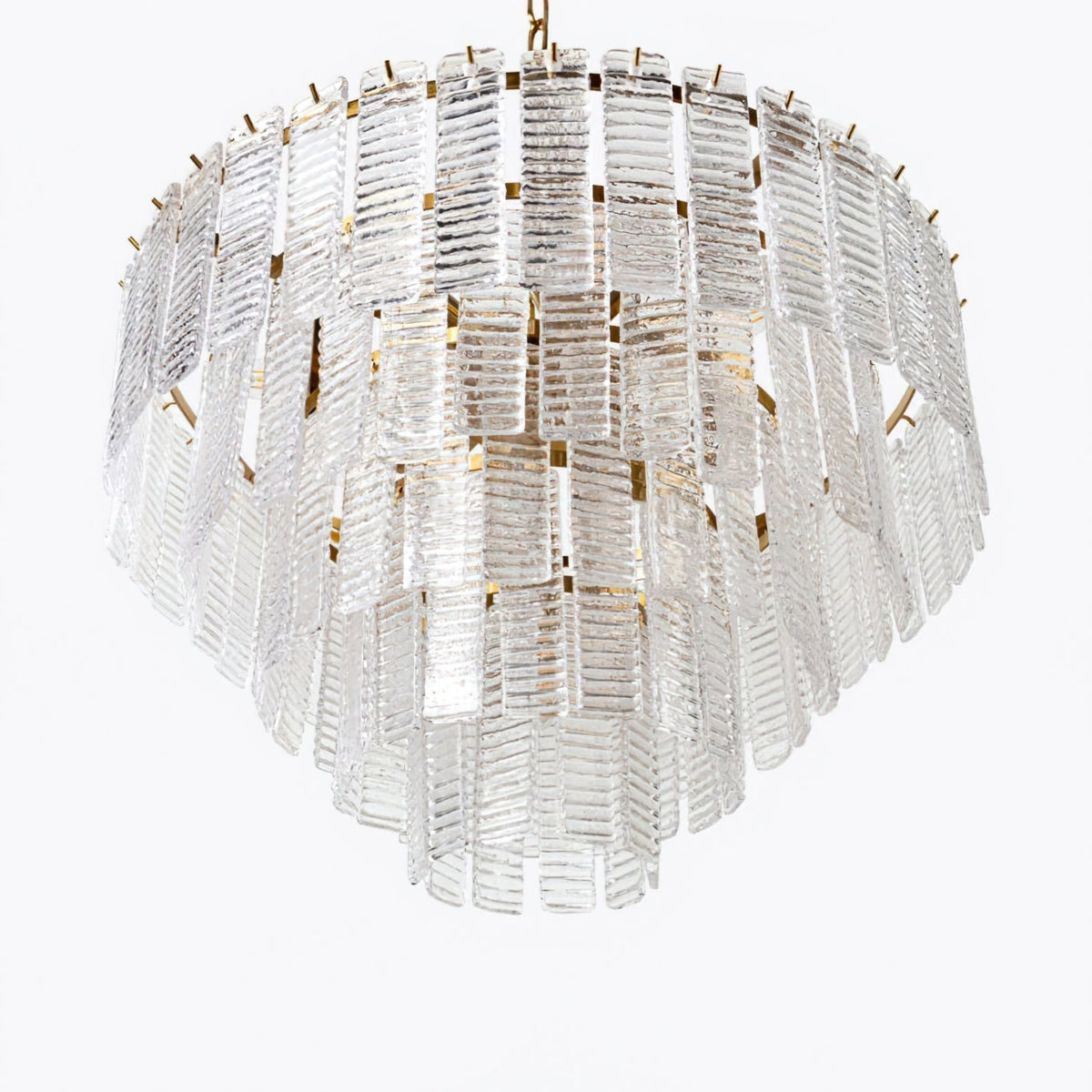 Opalora Pink Murano Glass Chandelier