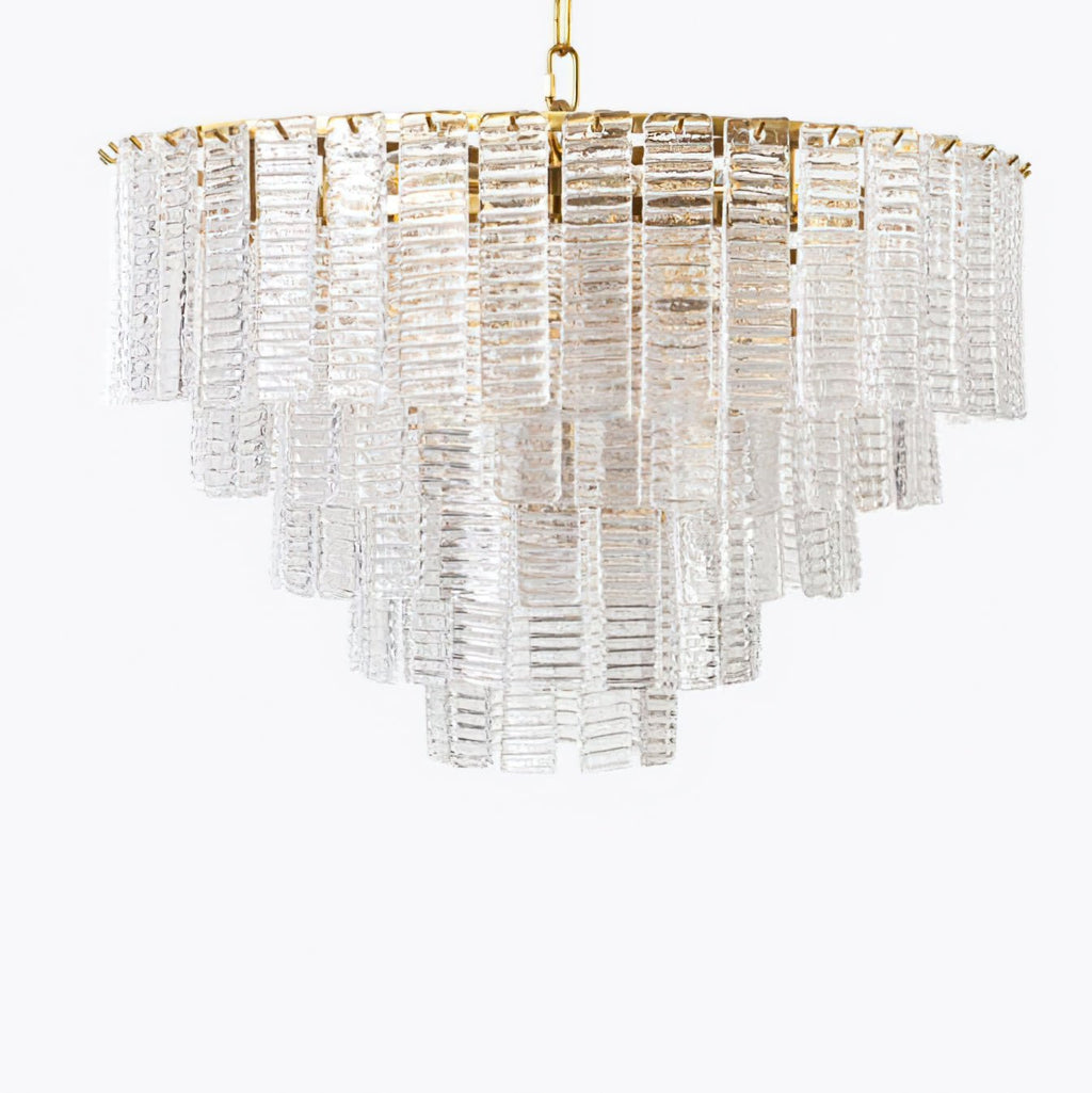 Opalora Pink Murano Glass Chandelier