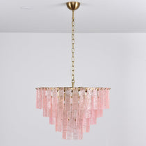 Opalora Pink Murano Glass Chandelier