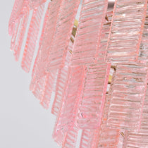 Opalora Pink Murano Glass Chandelier