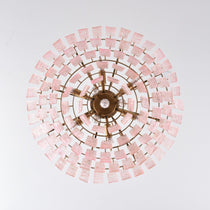 Opalora Pink Murano Glass Chandelier