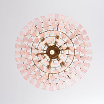 Opalora Pink Murano Glass Chandelier