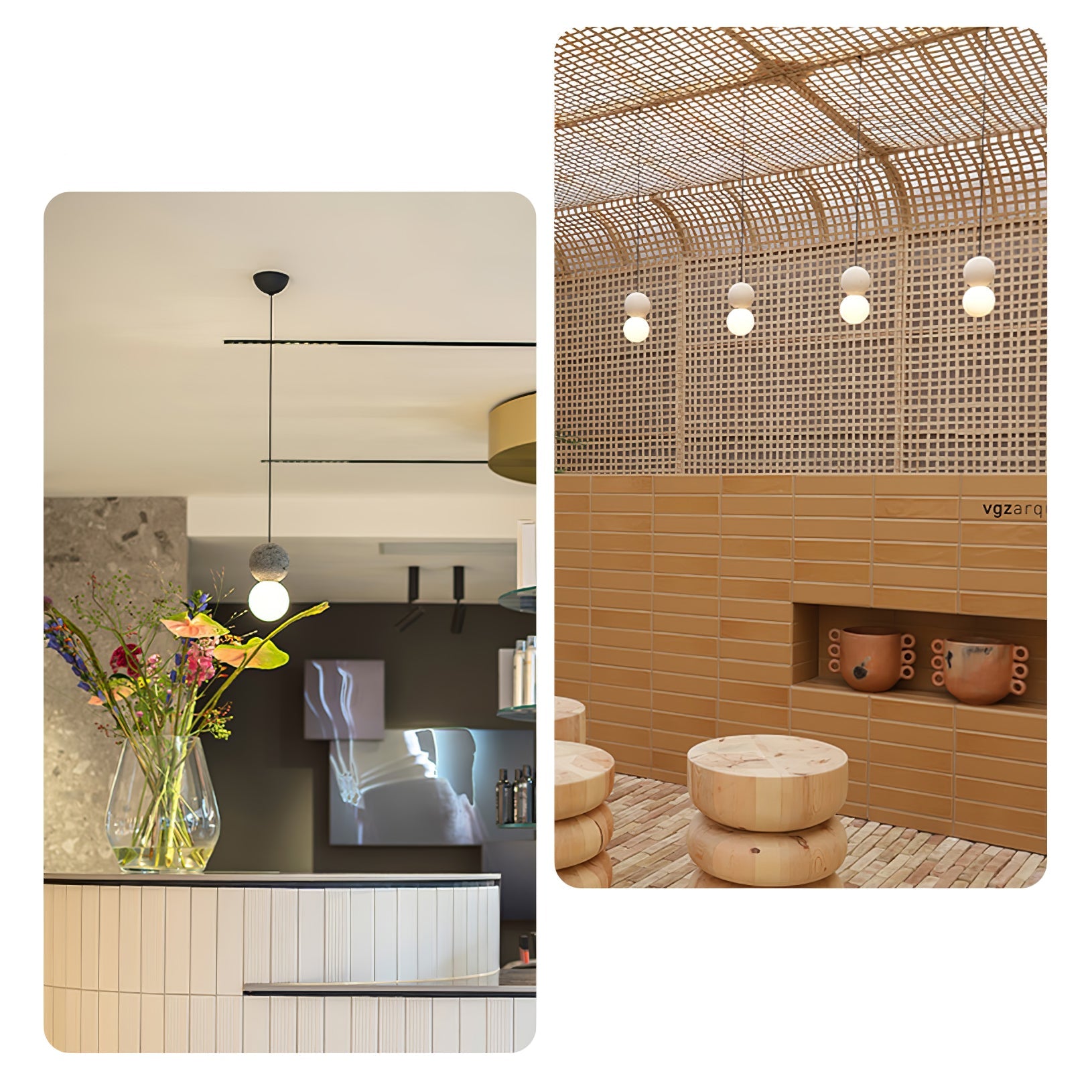 Orien Balanced Form Pendant Lamp - CasaraHouse