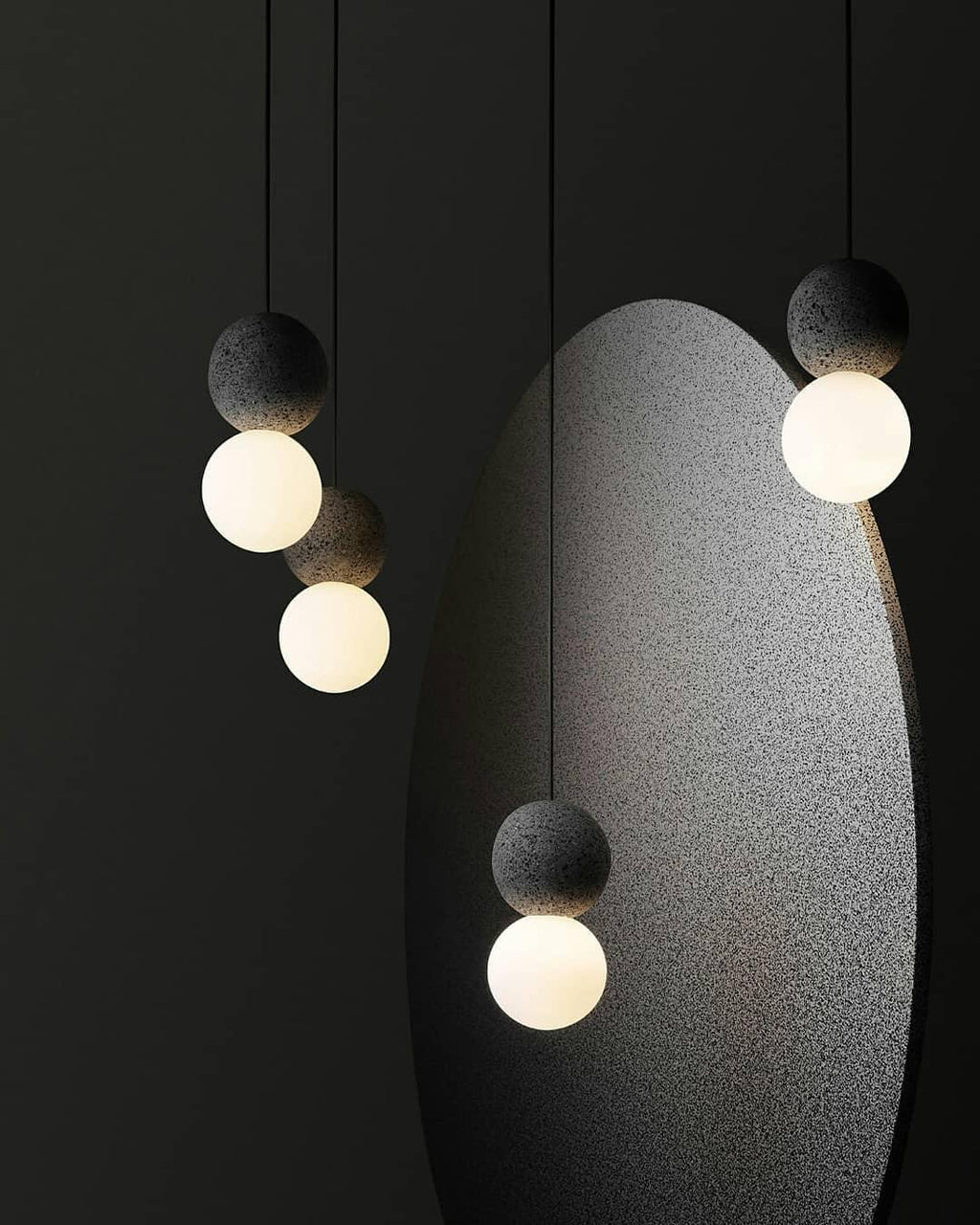 Orien Balanced Form Pendant Lamp - CasaraHouse