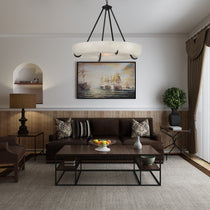 Modern Orion Alabaster Chandelier - CasaraHouse