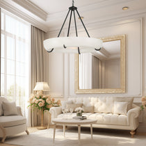 Modern Orion Alabaster Chandelier - CasaraHouse
