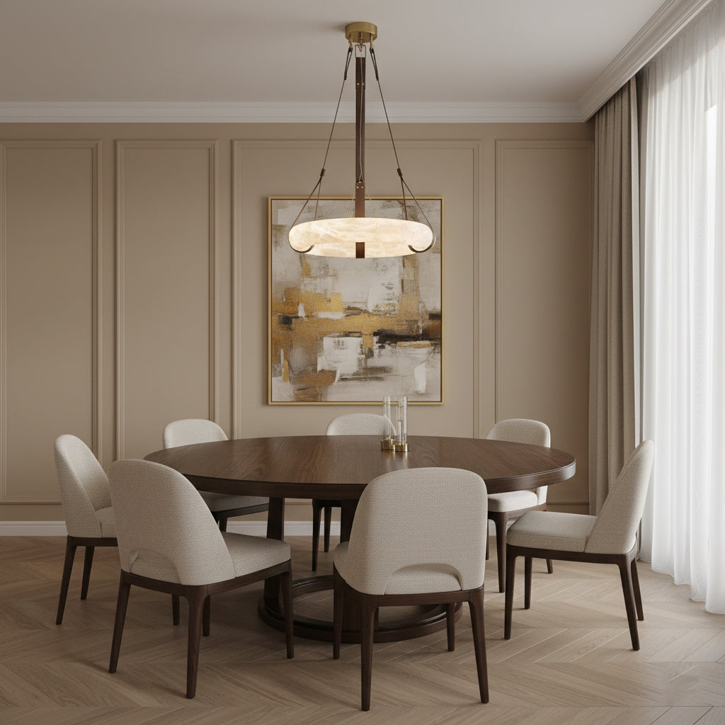 Oslo Alabaster Chandelier B