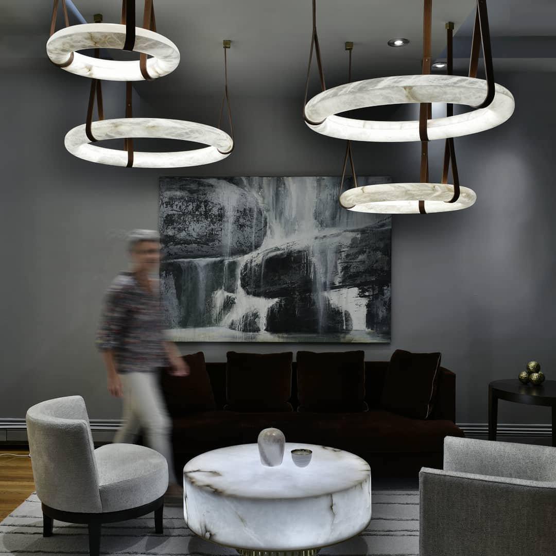 Oslo Alabaster Chandelier A