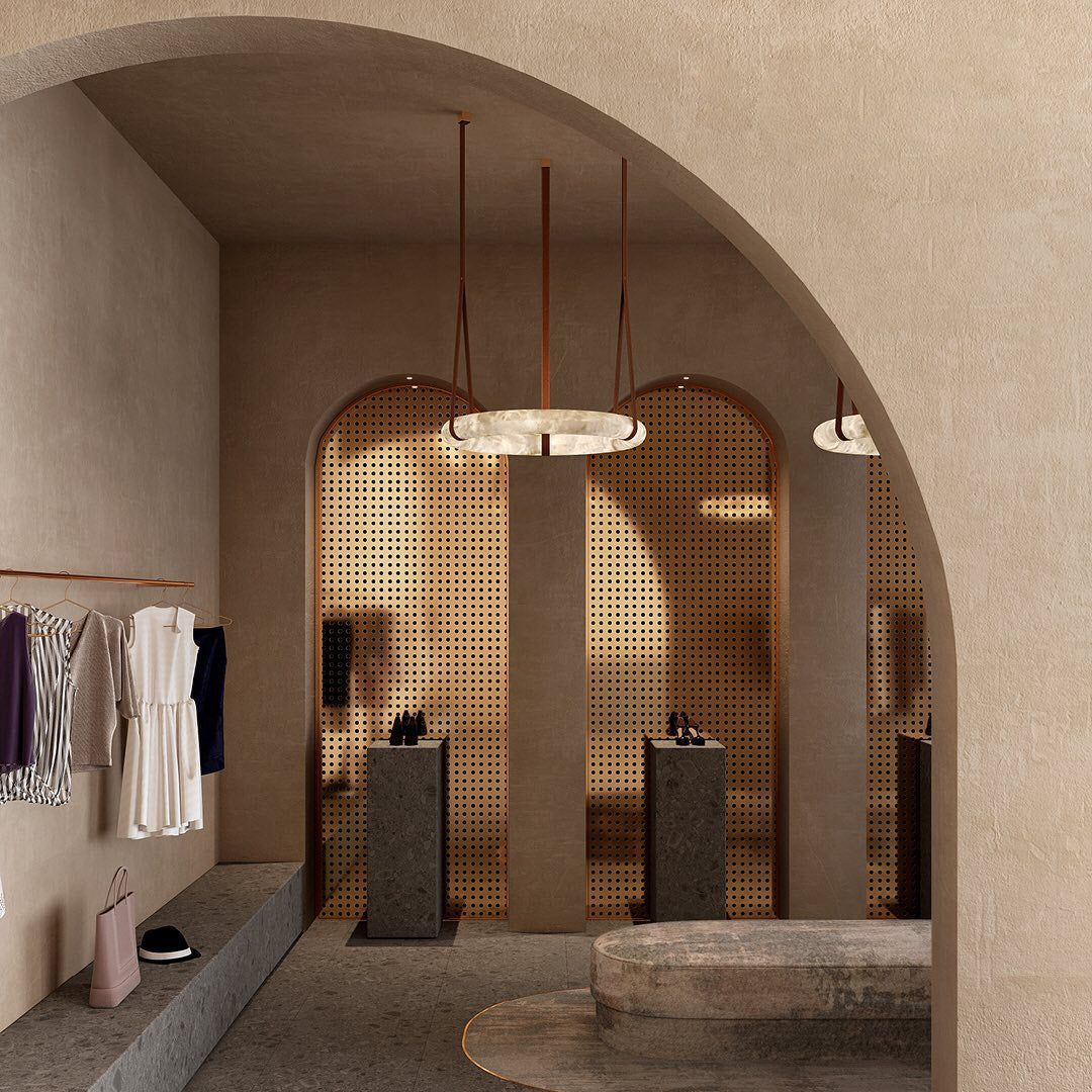 Oslo Alabaster Chandelier A