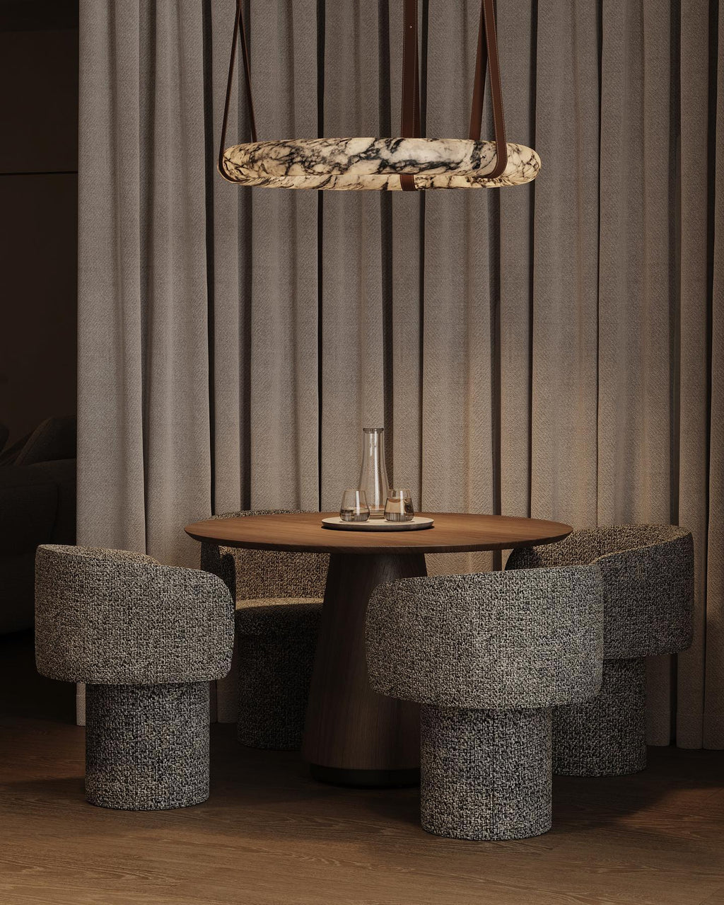 Oslo Alabaster Chandelier A