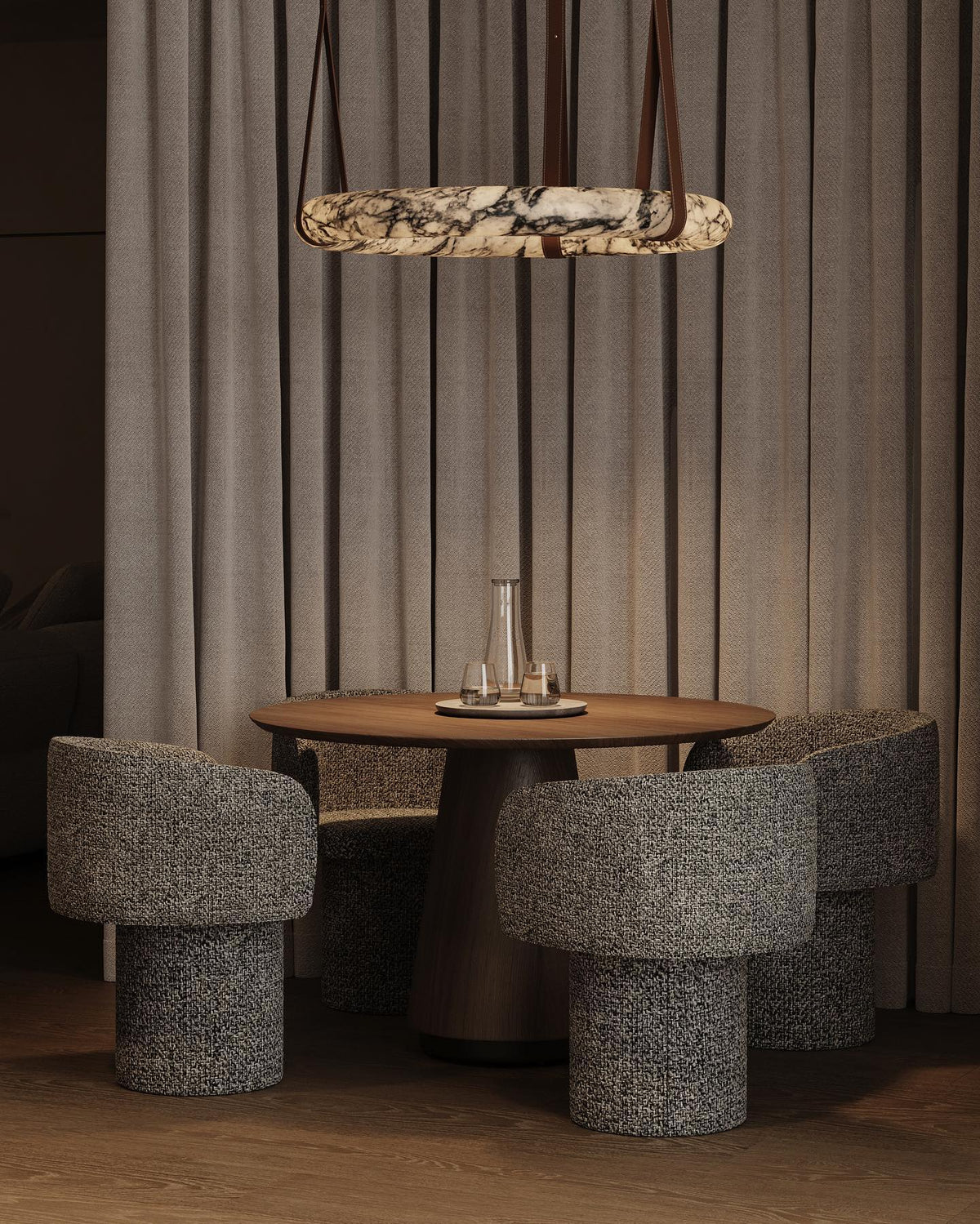 Oslo Alabaster Chandelier A