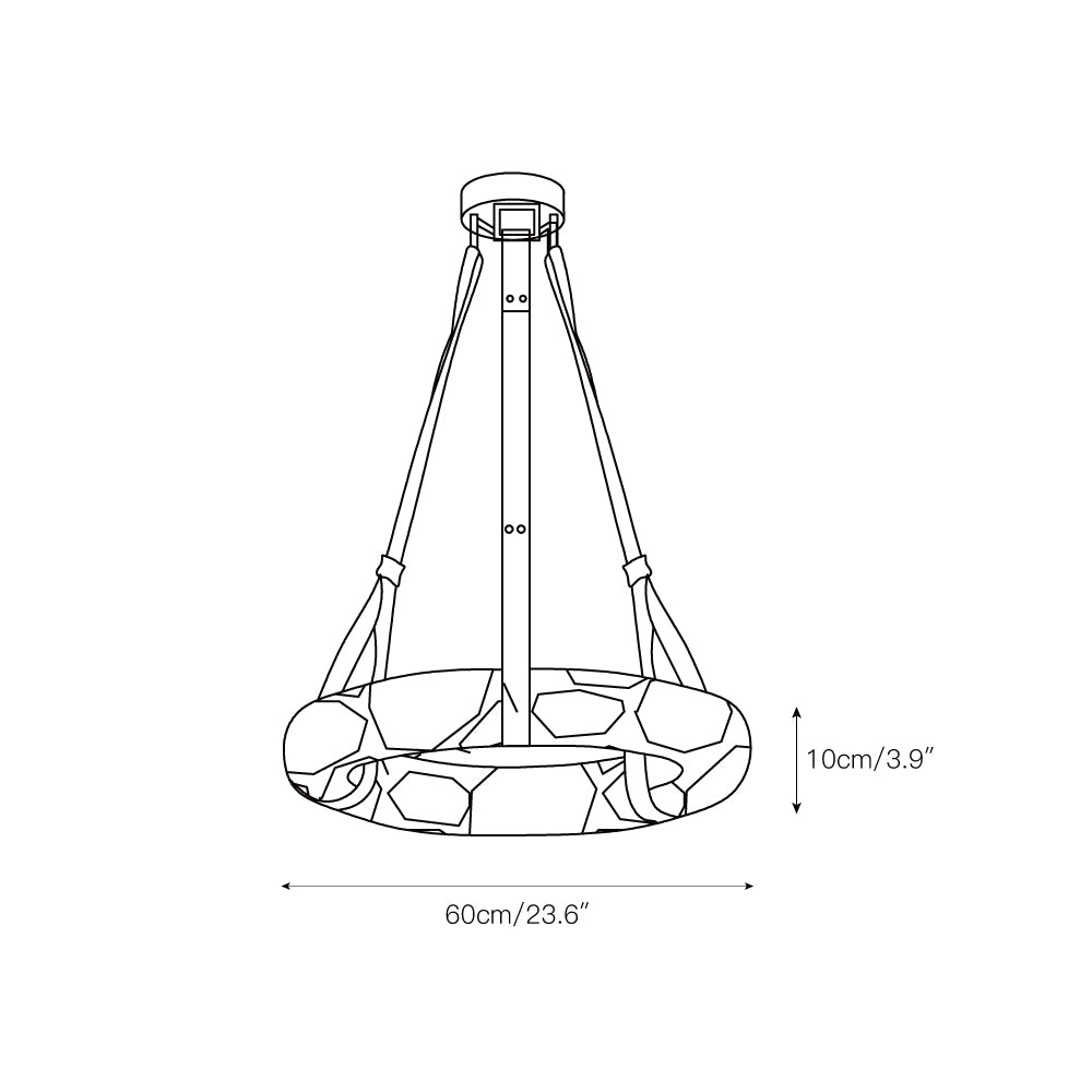 Oslo Alabaster Chandelier B