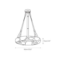 Oslo Alabaster Chandelier B