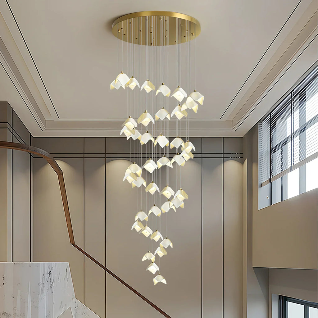 Oxalis Staircase Chandelier