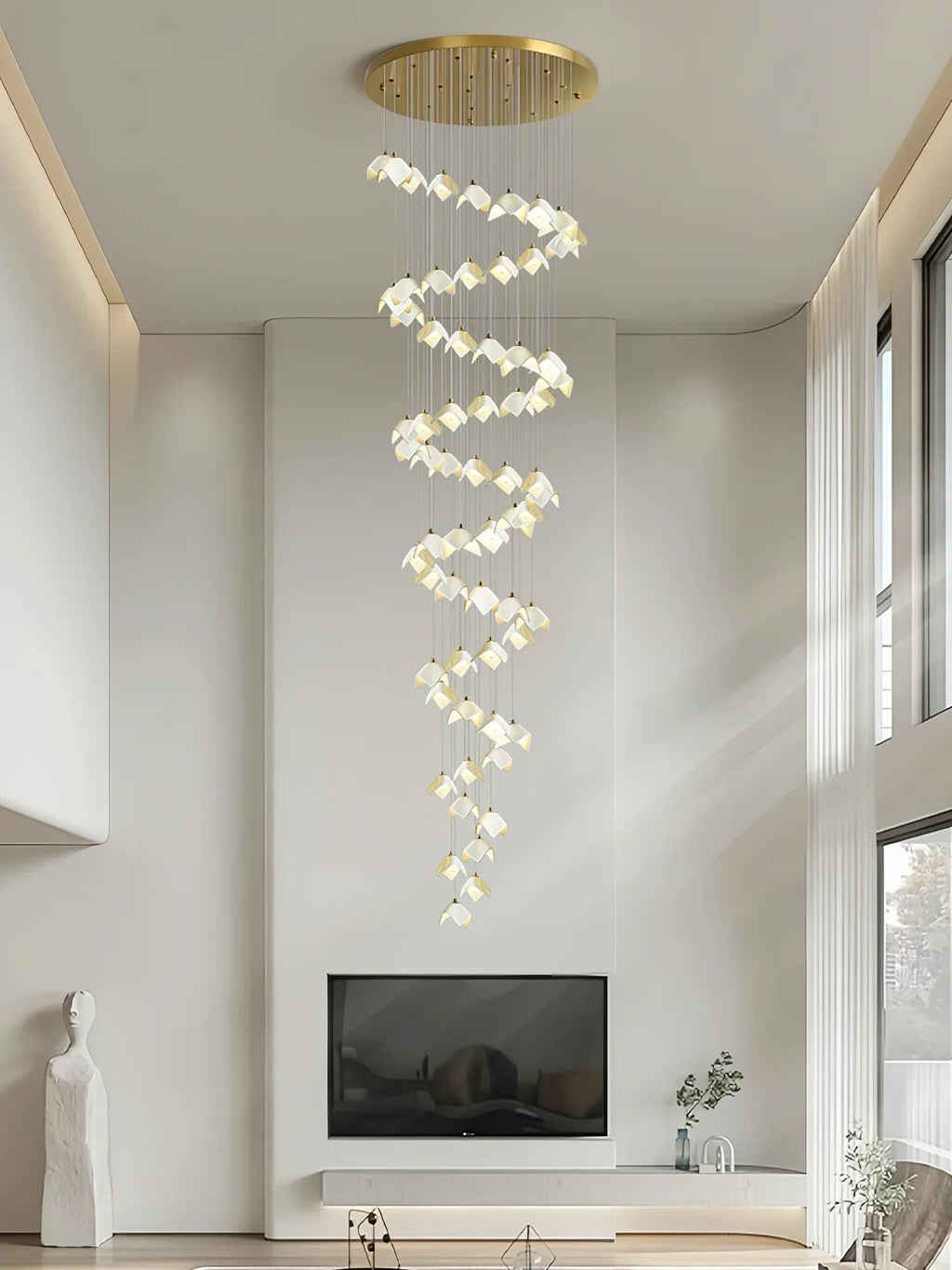 Oxalis Staircase Chandelier