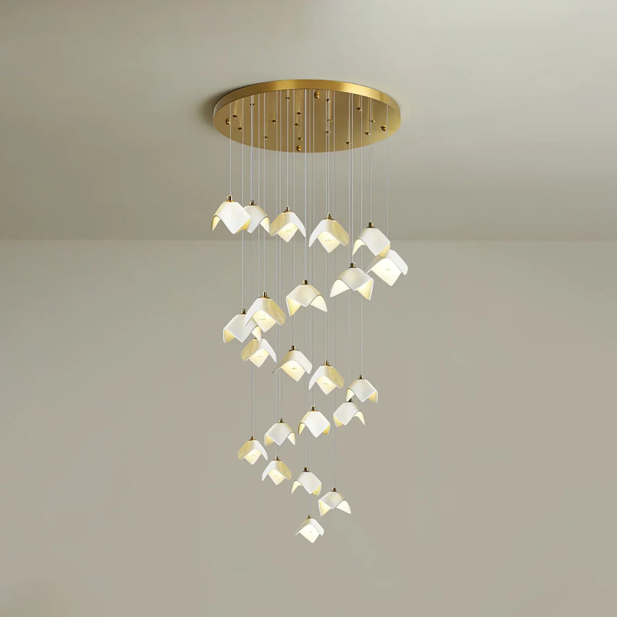 Oxalis Staircase Chandelier