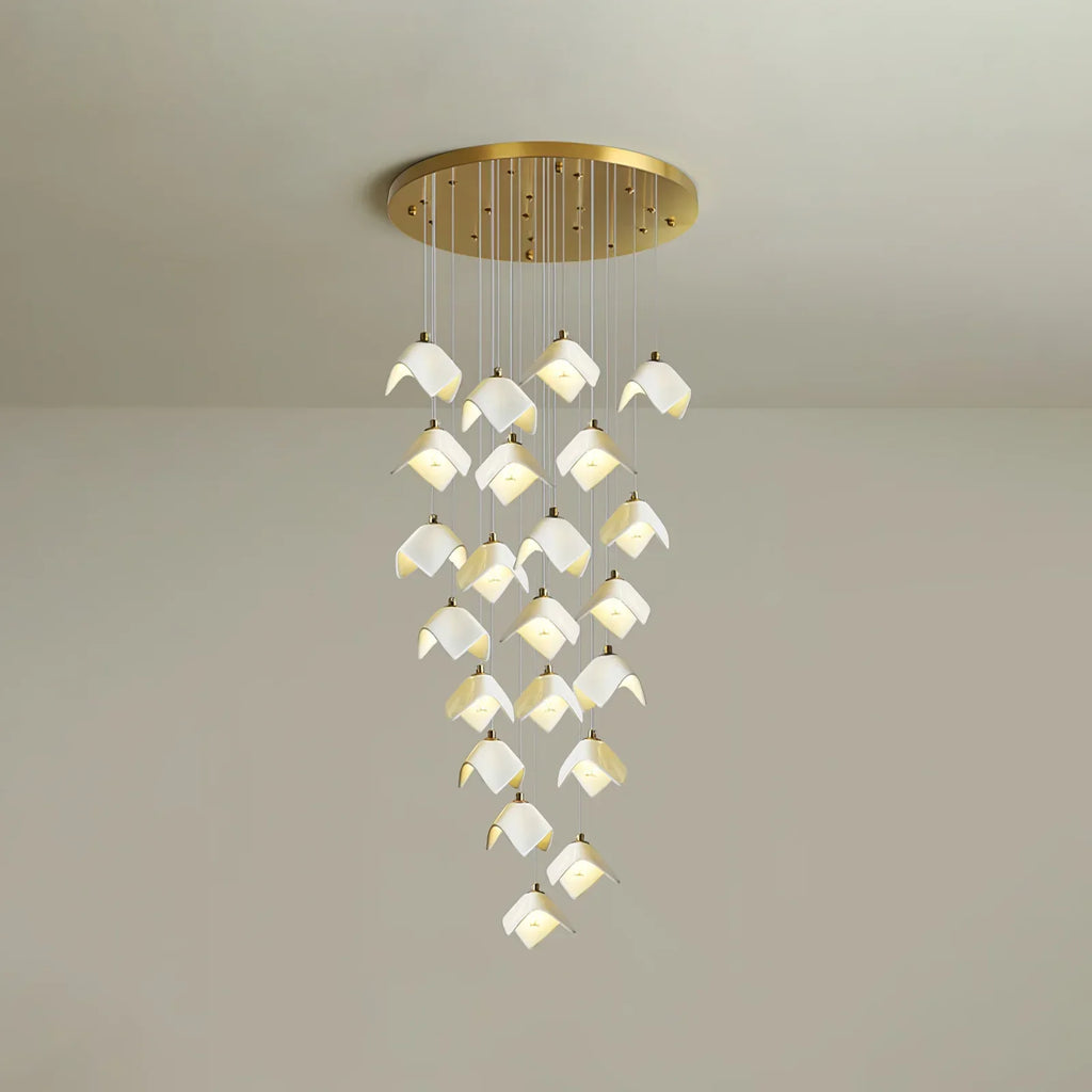 Oxalis Staircase Chandelier