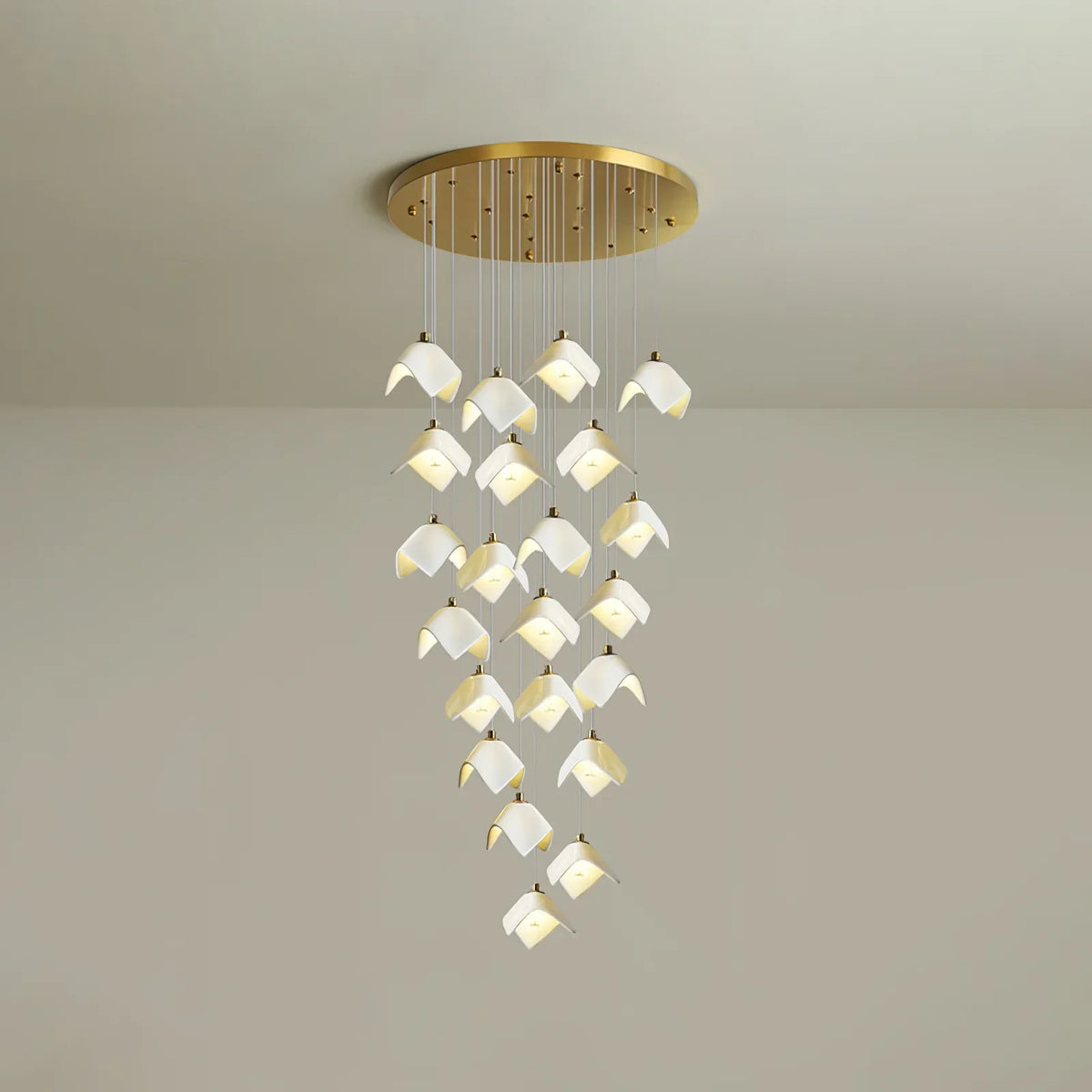 Oxalis Staircase Chandelier