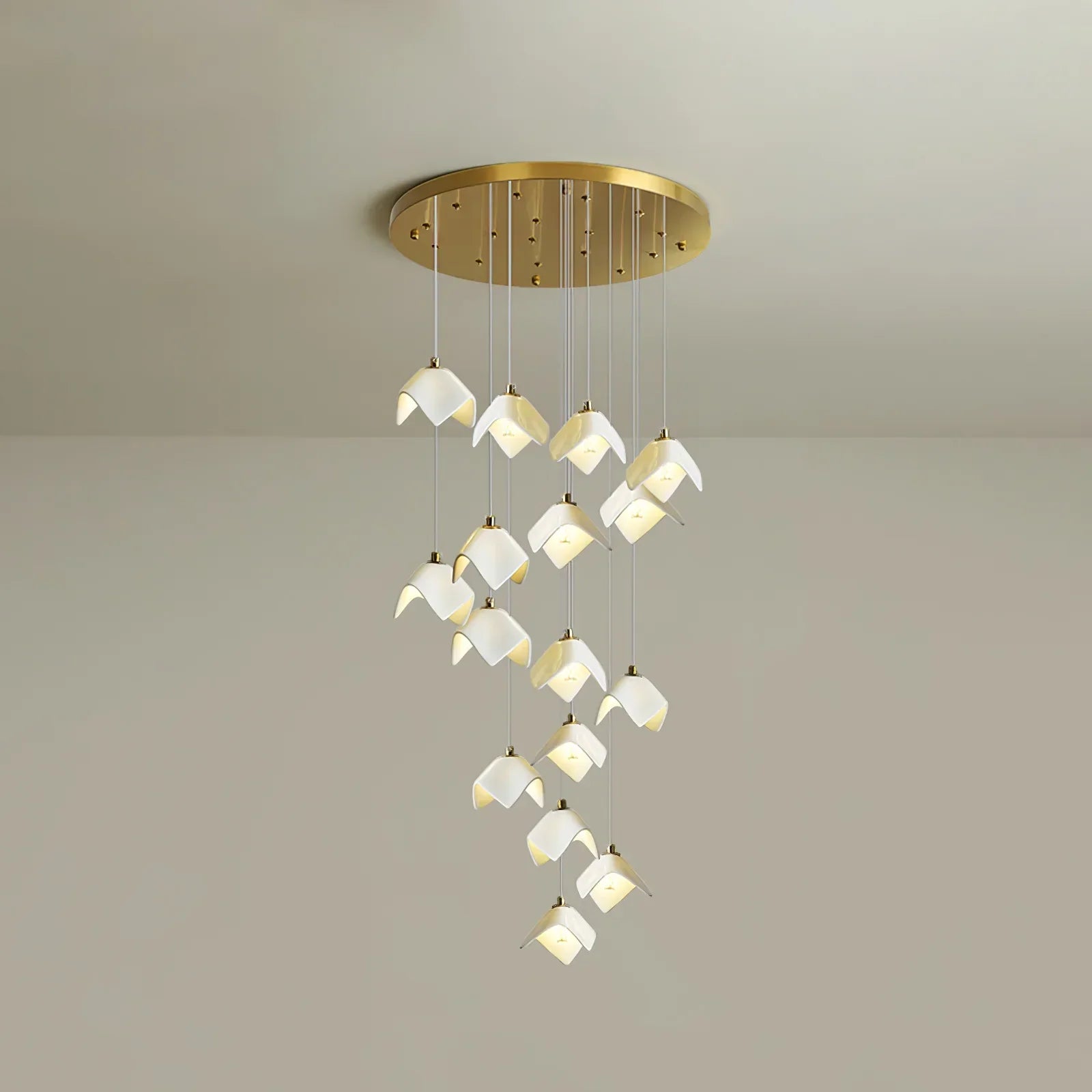Oxalis Staircase Chandelier