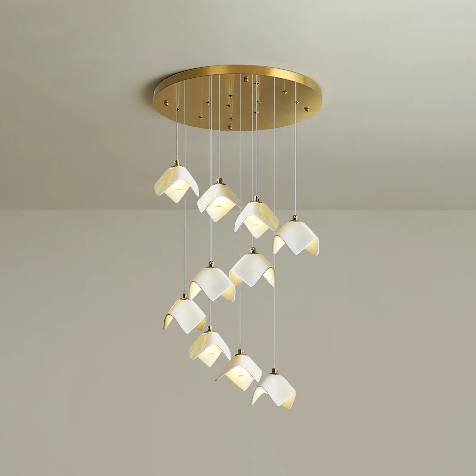 Oxalis Staircase Chandelier