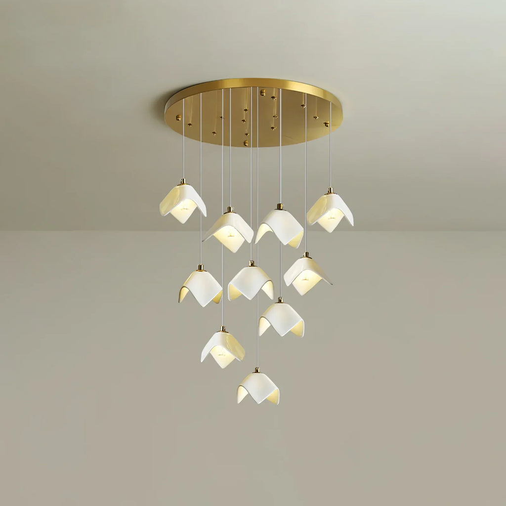 Oxalis Staircase Chandelier