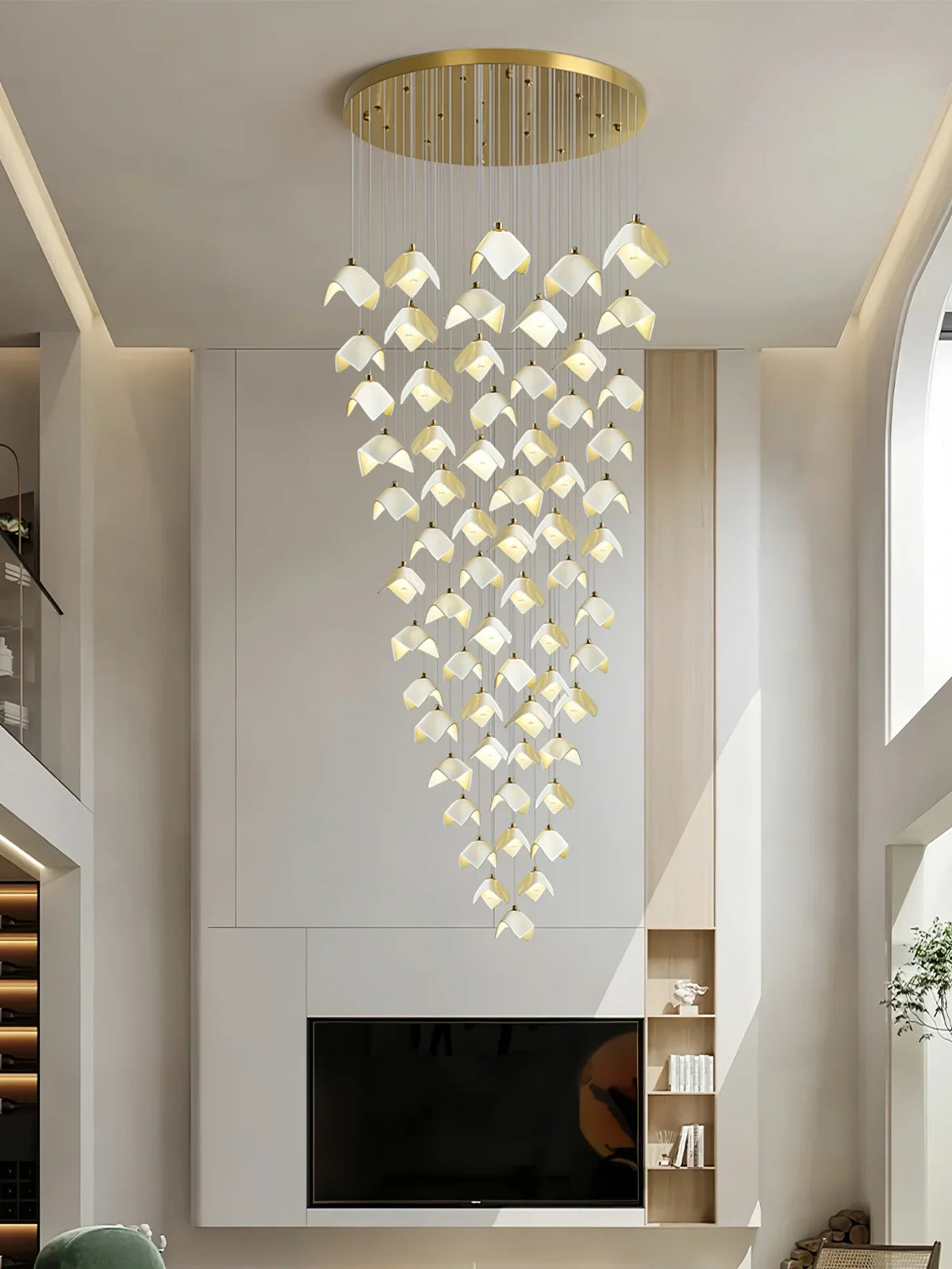 Oxalis Staircase Chandelier