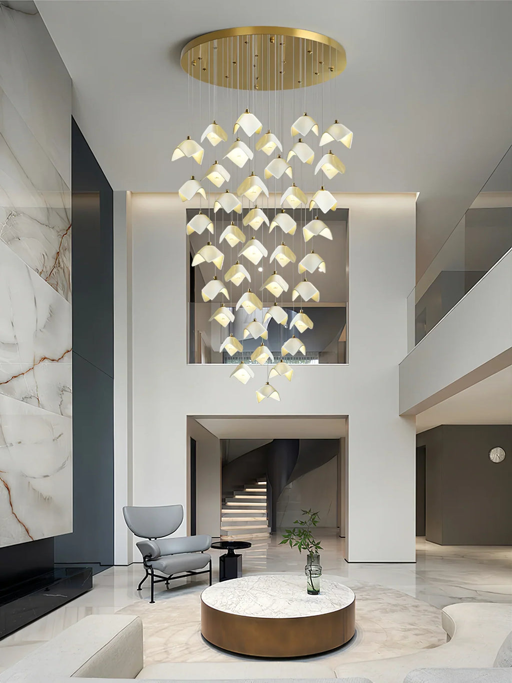 Oxalis Staircase Chandelier