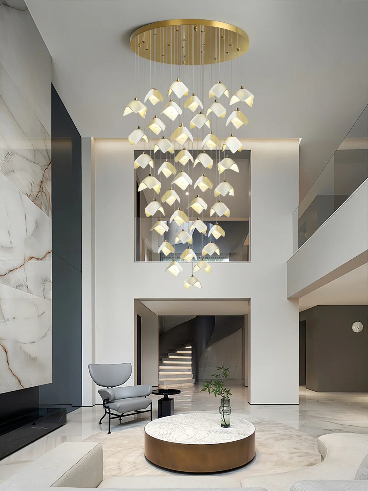 Oxalis Staircase Chandelier