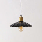 Olyra Modern Brass Frame Pendant 10" - CasaraHouse