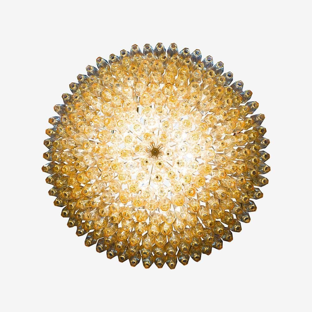 Venice Murano Glass Chandelier 35"