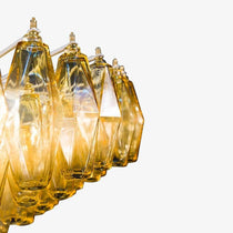 Venice Murano Glass Chandelier 35"