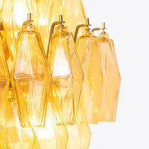 Venice Murano Glass Chandelier 35"