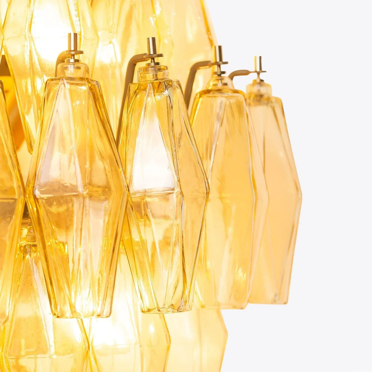 Venice Murano Glass Chandelier 35"
