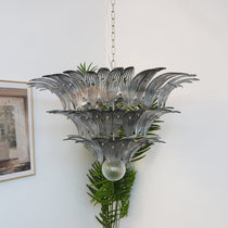 Palm Grove Murano Glass Chandelier
