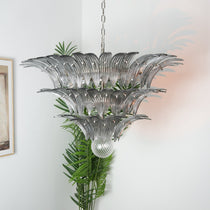 Palm Grove Murano Glass Chandelier