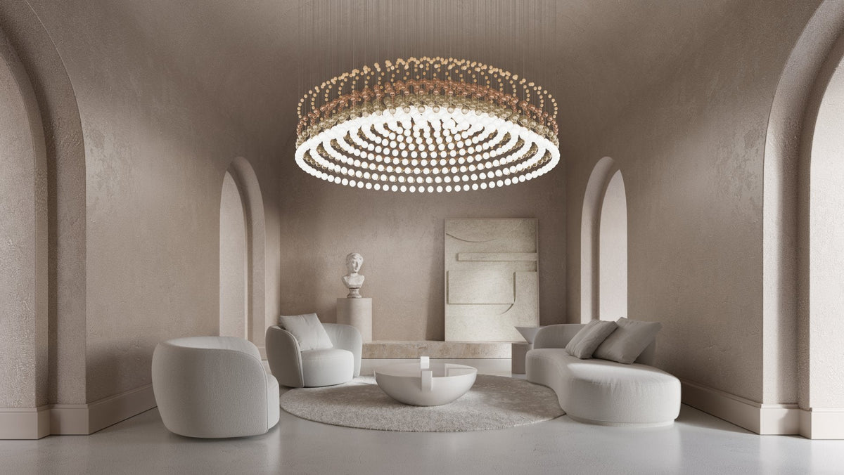 Pearl Curtain Customize Chandelier