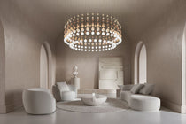 Pearl Curtain Customize Chandelier