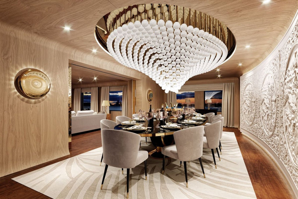 Pearl Wave Customize Chandelier