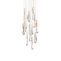 Pearlescent Filament Chandelier