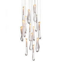 Pearlescent Filament Chandelier